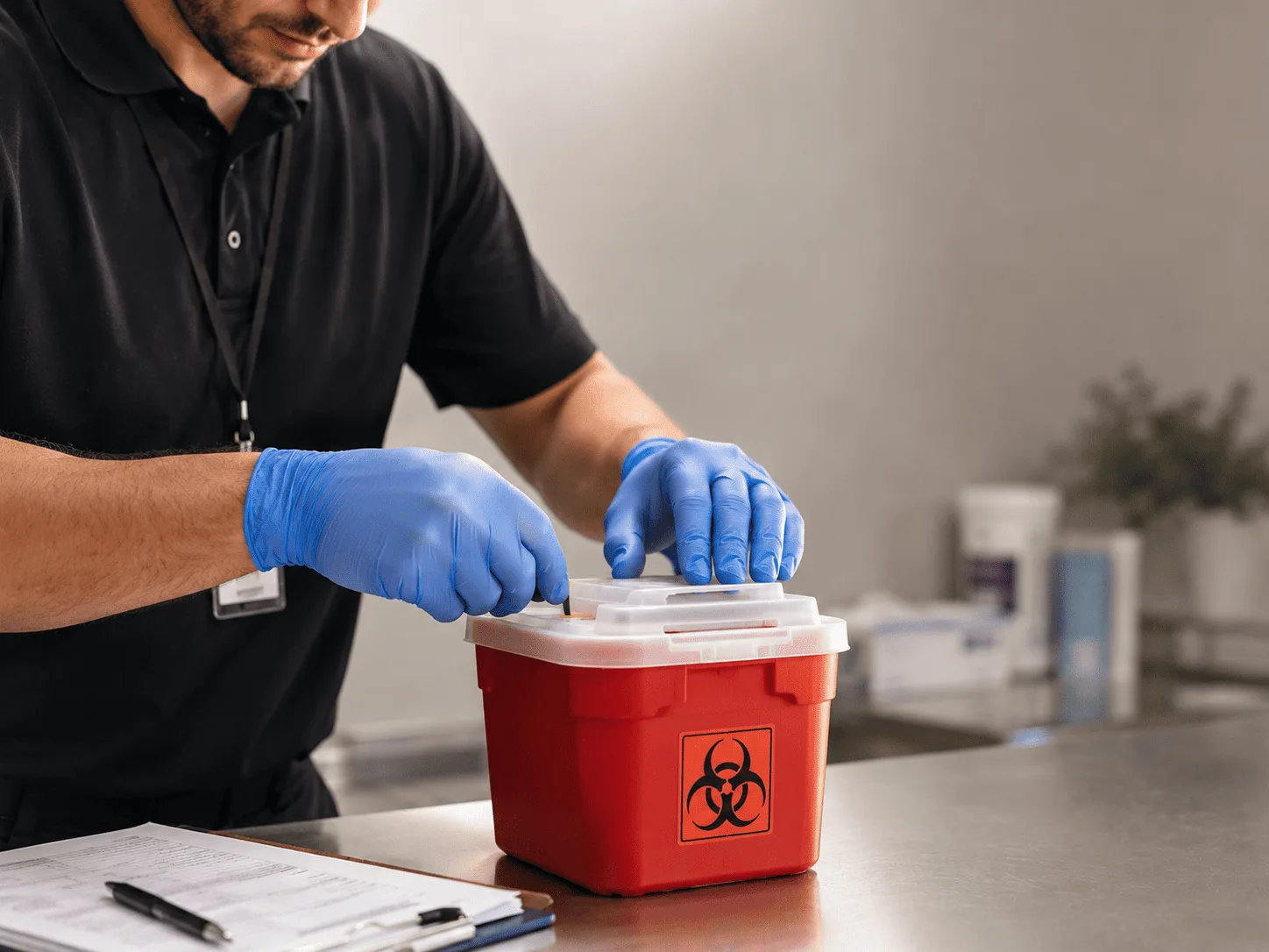 Why choose Sharps Waste Disposal in Cartwright, OK